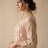 Gulaab Raw Silk Kurti Set - Detail