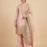 Gulaab Raw Silk Kurti Set - Front