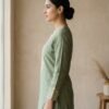 Zahra Mint Tilla Set - Detail