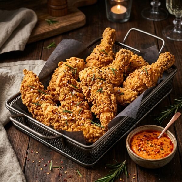 Golden Crispy Fried Wings & Tenders